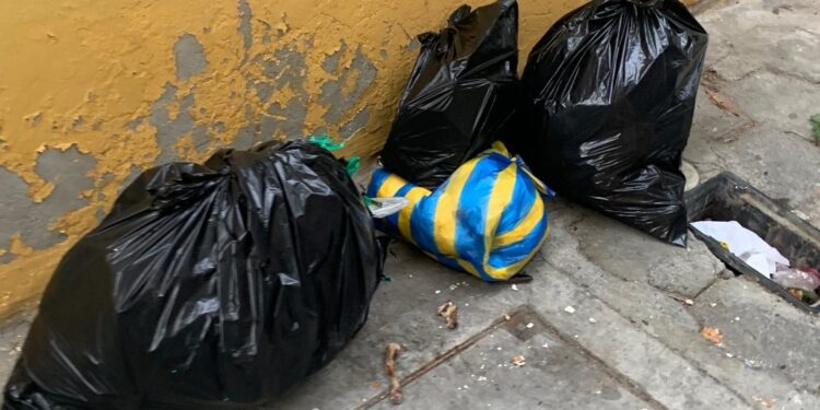 Creciente acumulacion de basura