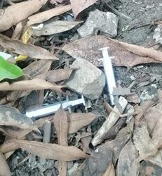 Entre desechos y peligros