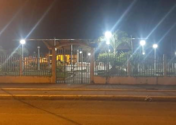El parque se engalana