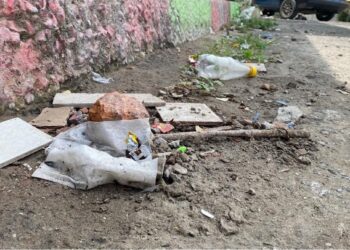 Basura acumulada, problemática en el barrio cuba