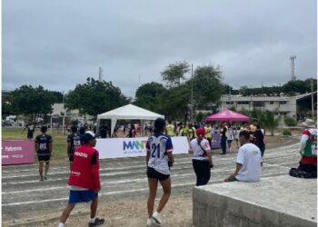 Participación de la carrera de atletismo