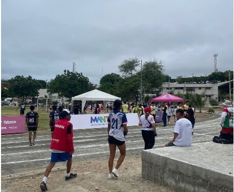 Participación de la carrera de atletismo