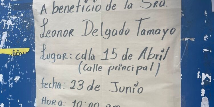 Bingo a beneficio de paciente con cáncer