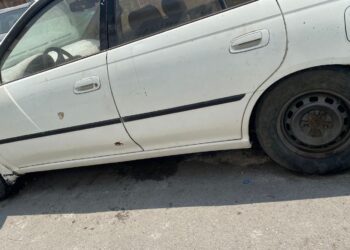 Peligro y desorden por los autos olvidados