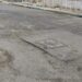 Calles dañadas en el viejo Tarqui